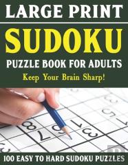 Large Print Sudoku Puzzles For Adults