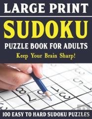 Large Print Sudoku Puzzles For Adults