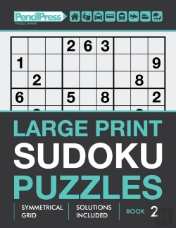 Bertrand.pt - Large Print Sudoku Puzzles (Hard Puzzles), (Book 2)