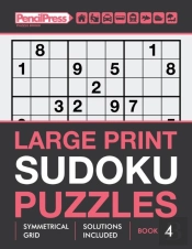 Large Print Sudoku Puzzles (Hard Puzzles), (Book 4)