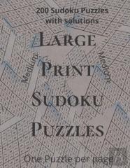 Large Print Sudoku Puzzles