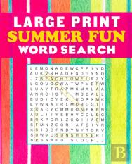 Large Print Summer Fun Word Search