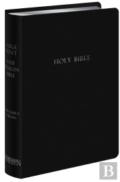 Large Print Wide Margin Bible-Kjv