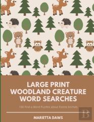 Large Print Woodland Creature Word Searches