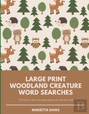 Large Print Woodland Creature Word Searches