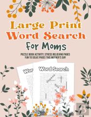 Large Print Word Search For Moms