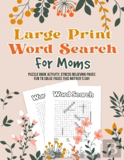 Large Print Word Search For Moms
