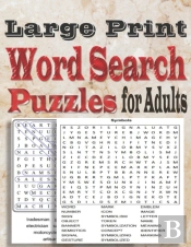 Large Print Word Search Puzzles For Adults