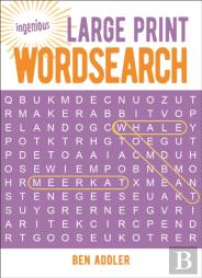 Large Print Wordsearch