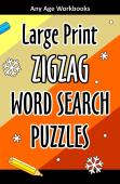 Large Print Zigzag Word Search Puzzles