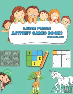 Bertrand.pt - Large Puzzle Activity Games Books For Kids 6 Up