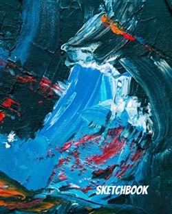 Bertrand.pt - Large Sketchbook: Big Abstract Paint Doo
