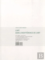 L'Art Dans L'Indifférence De L'Art