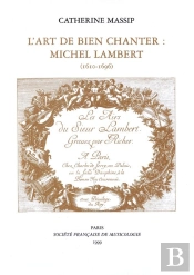 L'Art De Bien Chanter ; Michel Lambert