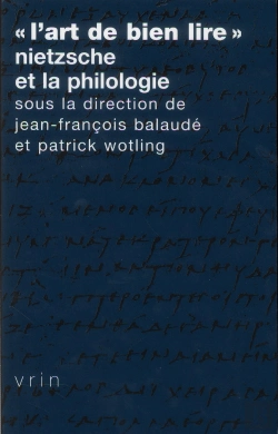 Bertrand.pt - «L'Art De Bien Lire» : Nietzsche Et La Philologie