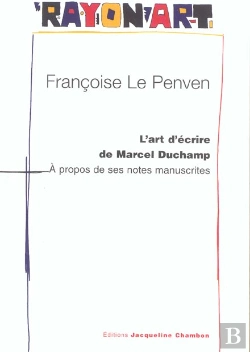 Bertrand.pt - L'Art D'Ecrire De Marcel Duchamp