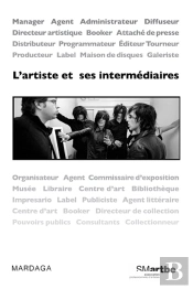 L'Artiste Et Ses Intermédiaires