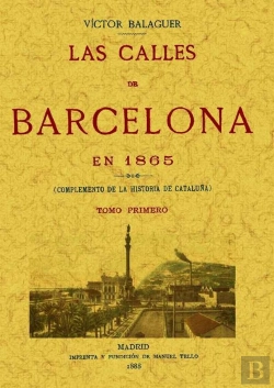 Bertrand.pt - Las Calles De Barcelona En 1865 (Tomo 2)