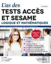 L'As Des Tests Accès Et Sesame : Logique Et Mathématiques - 2e Édition