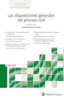 Las Disposiciones Generales Del Proceso Civil