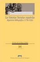 Las Historias Literarias Españolas. Repertorio Bibliográfico (1754-1936)