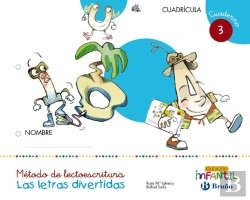 Bertrand.pt - Las Letras Divertidas Cuadrícula Cuaderno 3