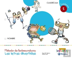 Bertrand.pt - Las Letras Divertidas Cuadrícula Cuaderno 5