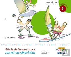 Bertrand.pt - Las Letras Divertidas Cuadrícula Cuaderno 8