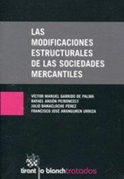 Bertrand.pt - Las Modificaciones Estructurales De Las Sociedades Mercantiles