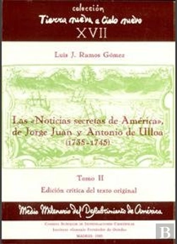 Bertrand.pt - Las Noticias Secretas De América De Jorge Juan Y Antonio De Ulloa (1735-1745). Tomo Ii. Edición Anot