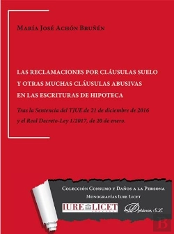 Bertrand.pt - Las Reclamaciones Por Cláusulas Suelo Y Otras Muchas Cláusulas Abusivas En Las Escrituras De Hipotec