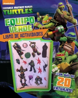 Bertrand.pt - Las Tortugas Ninja. Equipo Verde. Libro De Actividades