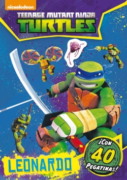 Bertrand.pt - Las Tortugas Ninja. Leonardo. Actividades Con Pegatinas
