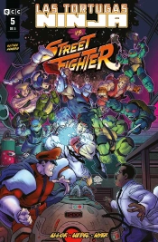 Las Tortugas Ninja Vs Street Fighter 5