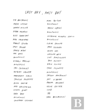 Last Day, First Day: Collected Letters T