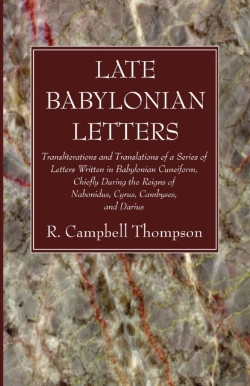 Bertrand.pt - Late Babylonian Letters