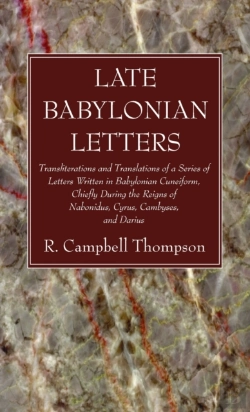 Bertrand.pt - Late Babylonian Letters
