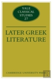 Later Greek Literature