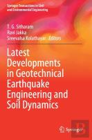 Latest Developments In Geotechnical Earthquake Engineering And Soil Dynamics