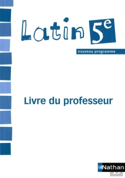 Bertrand.pt - Latin ; 5eme ; Livre Du Professeur (Edition 2010)