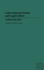 Latin American Society And Legal Culture