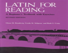 Latin For Reading