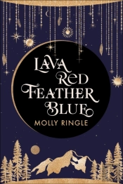 Lava Red Feather Blue