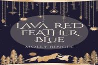 Lava Red Feather Blue