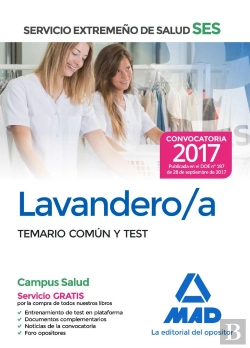 Bertrand.pt - Lavandero/A Del Servicio Extremeño De Salud (Ses). Temario Común Y Test