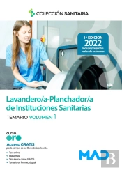 Lavandero/A ? Planchador/A De Instituciones Sanitarias. Temario Vol 1