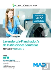 Lavandero/A ? Planchador/A De Instituciones Sanitarias. Temario Vol 2