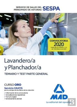 Bertrand.pt - Lavandero/A Y Planchador/A Del Servicio De Salud Del Principado De Asturias (Sespa). Temario Y Test