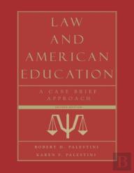 Law And American Education
