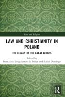 Law And Christianity In Poland